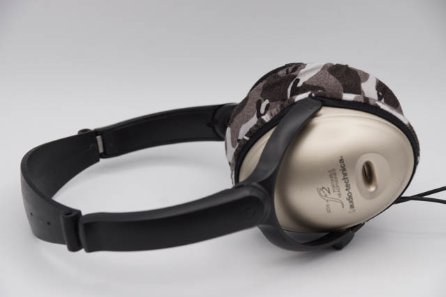 audio-technica ATH-F2의 이어패드에 대한 mimimamo의 대응