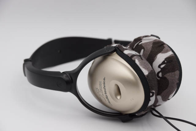 audio-technica ATH-F2의 이어패드에 대한 mimimamo의 대응