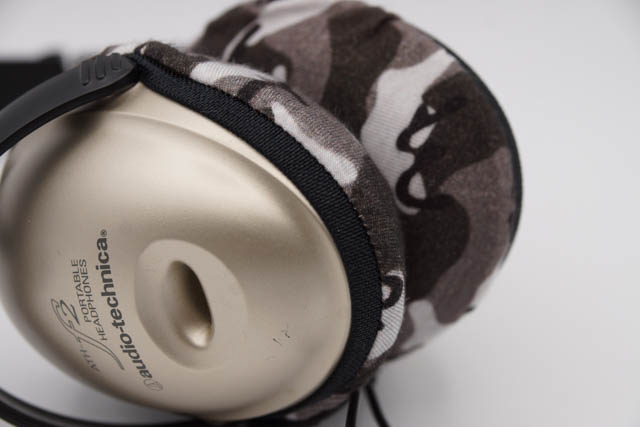 audio-technica ATH-F2의 이어패드에 대한 mimimamo의 대응