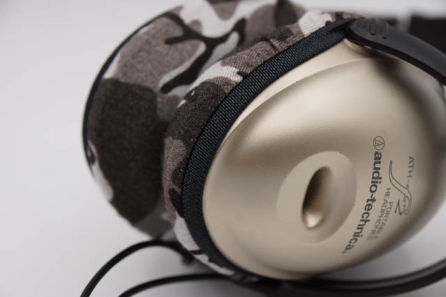 audio-technica ATH-F2의 이어패드에 대한 mimimamo의 대응