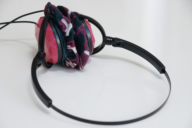 audio-technica ATH-FW33의 이어패드에 대한 mimimamo의 대응