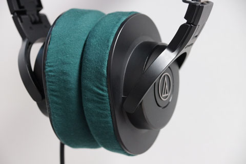 audio-technica ATH-M30x의 이어패드에 대한 mimimamo의 대응