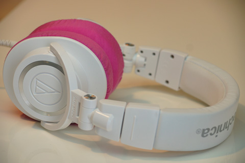 audio-technica ATH-M50x의 이어패드에 대한 mimimamo의 대응
