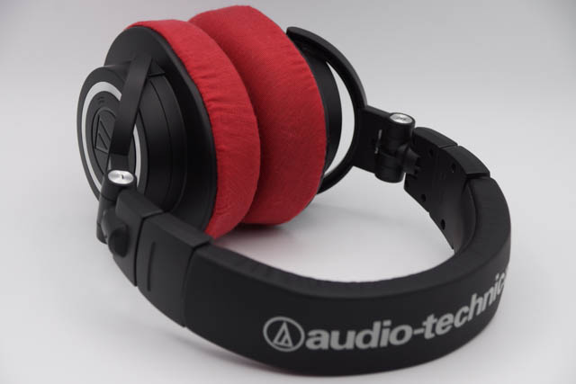 audio-technica ATH-M50xBT2의 이어패드에 대한 mimimamo의 대응