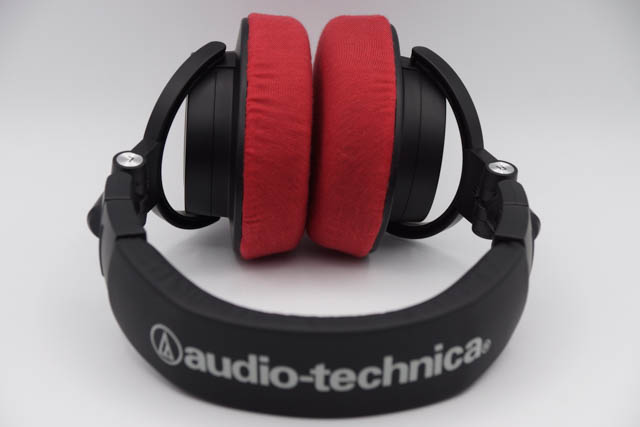 audio-technica ATH-M50xBT2의 이어패드에 대한 mimimamo의 대응