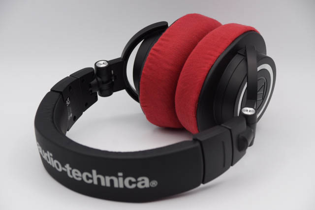 audio-technica ATH-M50xBT2의 이어패드에 대한 mimimamo의 대응