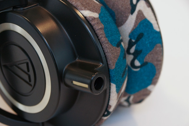 audio-technica ATH-M50xDG의 이어패드에 대한 mimimamo의 대응