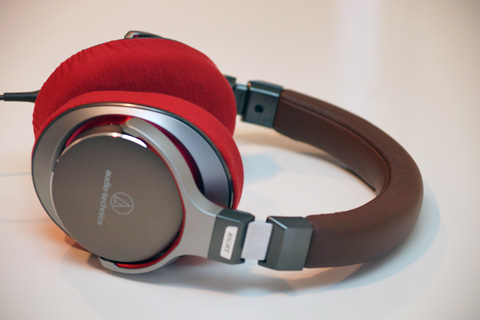 audio-technica ATH-MSR7의 이어패드에 대한 mimimamo의 대응