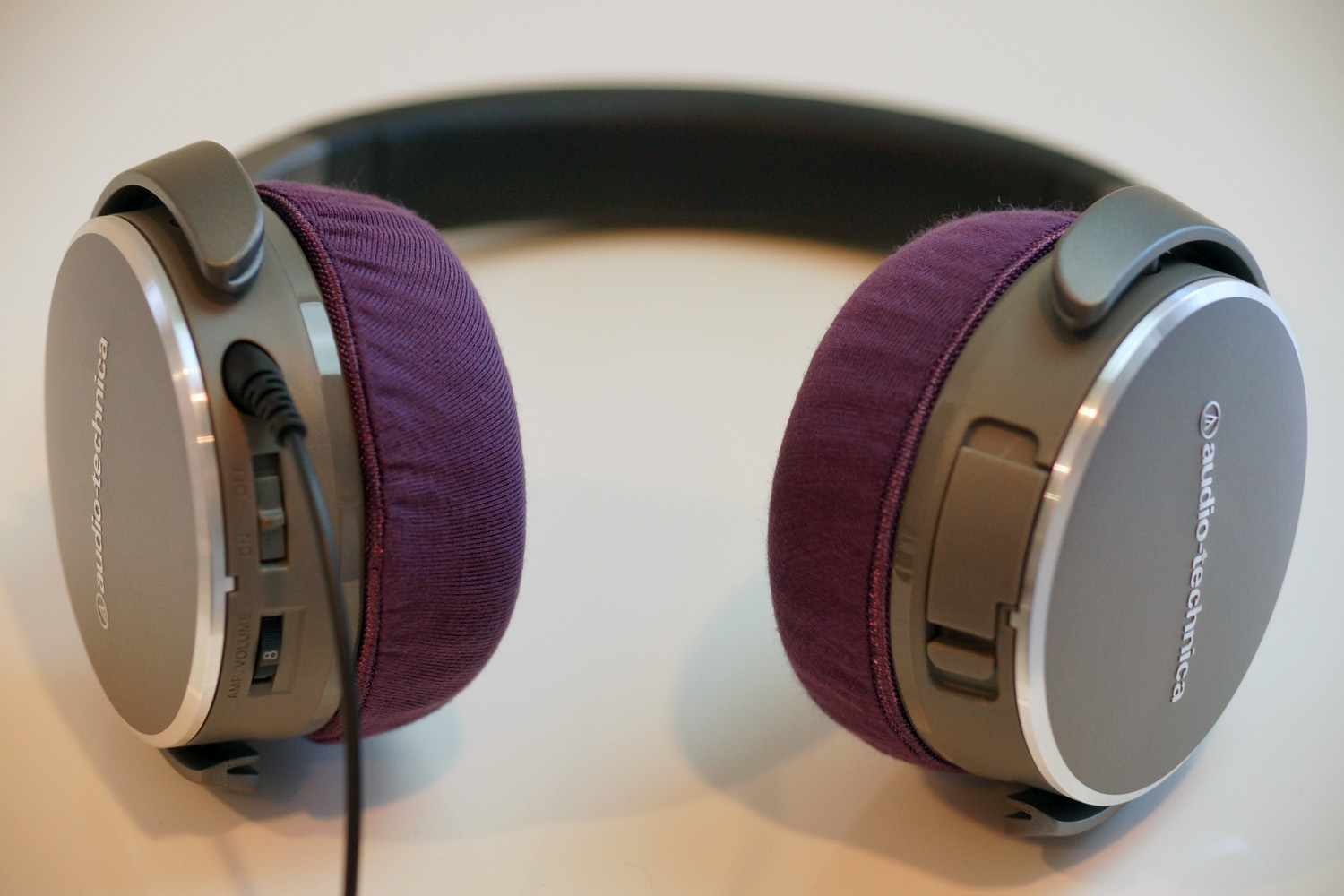 audio-technica ATH-OX7AMP의 이어패드에 대한 mimimamo의 대응