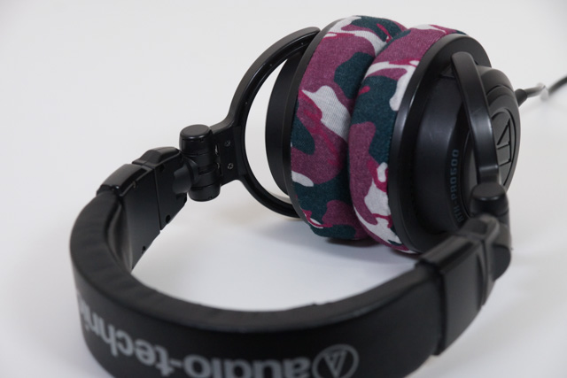audio-technica ATH-PRO500의 이어패드에 대한 mimimamo의 대응