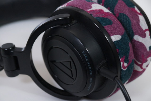 audio-technica ATH-PRO500의 이어패드에 대한 mimimamo의 대응