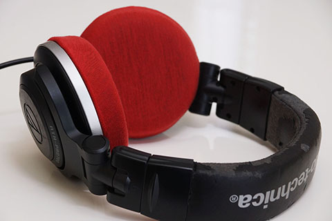 audio-technica ATH-PRO700의 이어패드에 대한 mimimamo의 대응