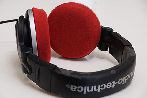 audio-technica ATH-PRO700의 이어패드에 대한 mimimamo의 대응