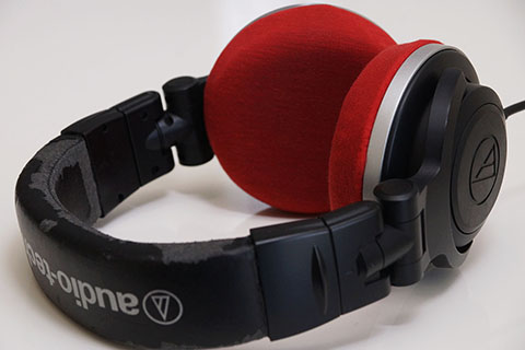 audio-technica ATH-PRO700의 이어패드에 대한 mimimamo의 대응