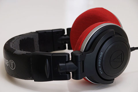 audio-technica ATH-PRO700의 이어패드에 대한 mimimamo의 대응