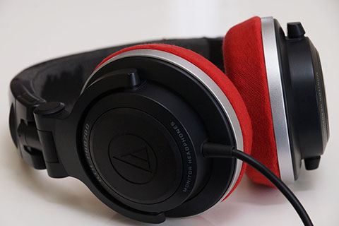 audio-technica ATH-PRO700의 이어패드에 대한 mimimamo의 대응