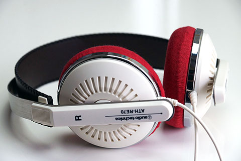 audio-technica ATH-RE70의 이어패드에 대한 mimimamo의 대응