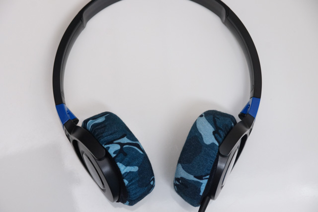 audio-technica ATH-S100의 이어패드에 대한 mimimamo의 대응