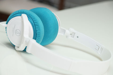 audio-technica ATH-SJ11의 이어패드에 대한 mimimamo의 대응