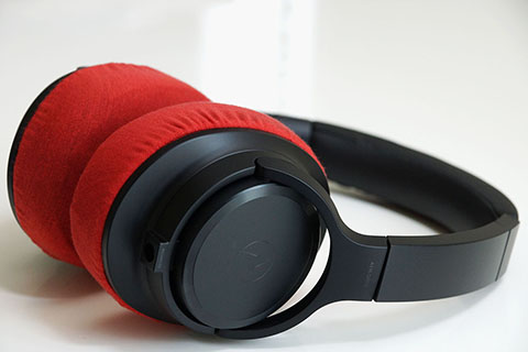 audio-technica ATH-SR50의 이어패드에 대한 mimimamo의 대응