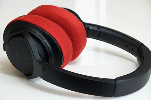 audio-technica ATH-SR50의 이어패드에 대한 mimimamo의 대응