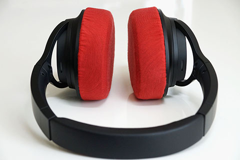 audio-technica ATH-SR50의 이어패드에 대한 mimimamo의 대응