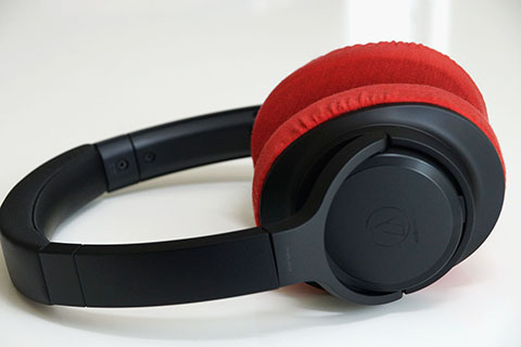 audio-technica ATH-SR50의 이어패드에 대한 mimimamo의 대응