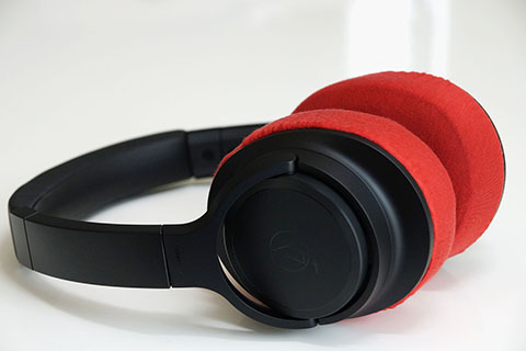 audio-technica ATH-SR50의 이어패드에 대한 mimimamo의 대응