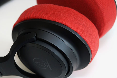 audio-technica ATH-SR50의 이어패드에 대한 mimimamo의 대응