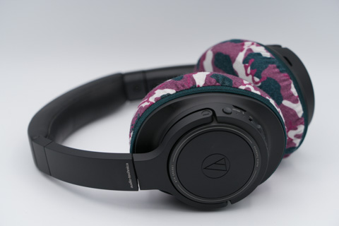 audio-technica ATH-SR50BT의 이어패드에 대한 mimimamo의 대응