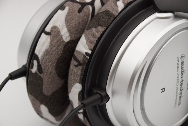 audio-technica ATH-T22의 이어패드에 대한 mimimamo의 대응