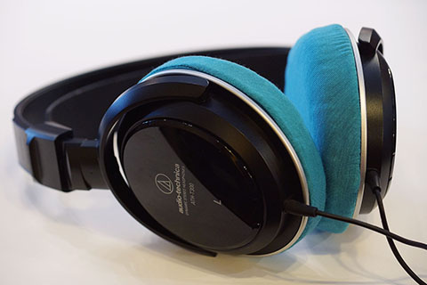 audio-technica ATH-T300의 이어패드에 대한 mimimamo의 대응