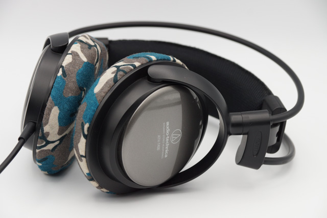 audio-technica ATH-T400의 이어패드에 대한 mimimamo의 대응