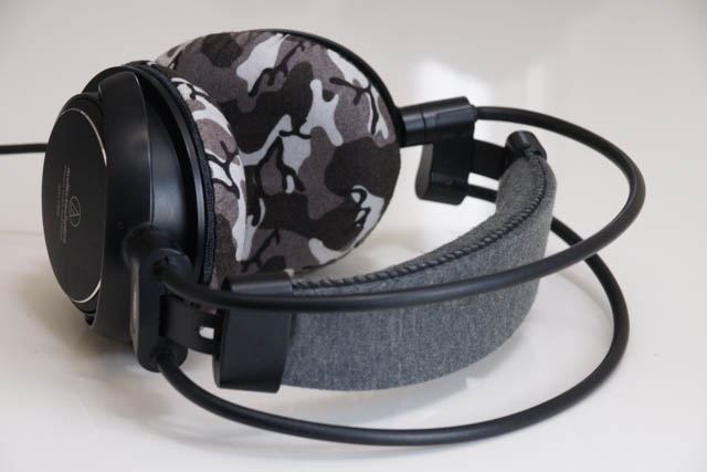 audio-technica ATH-T500의 이어패드에 대한 mimimamo의 대응