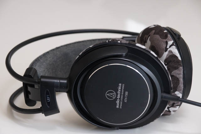 audio-technica ATH-T500의 이어패드에 대한 mimimamo의 대응