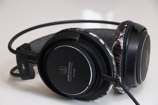 audio-technica ATH-T500의 이어패드에 대한 mimimamo의 대응