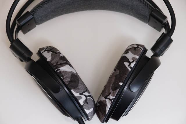 audio-technica ATH-T500의 이어패드에 대한 mimimamo의 대응