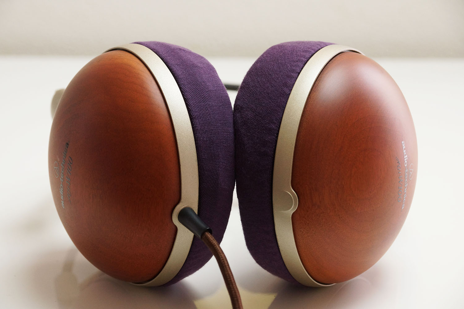 audio-technica ATH-W100의 이어패드에 대한 mimimamo의 대응