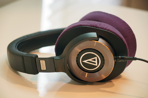 audio-technica ATH-MSR7의 이어패드에 대한 mimimamo의 대응