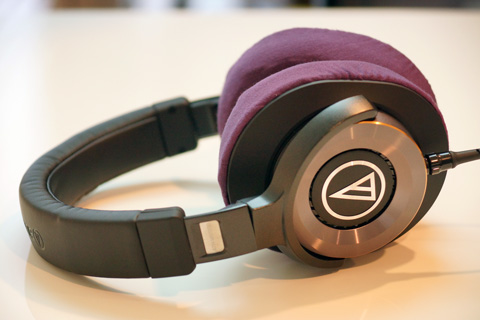 audio-technica ATH-MSR7의 이어패드에 대한 mimimamo의 대응