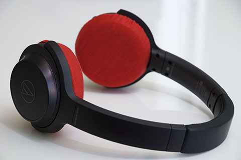 audio-technica ATH-WS330BT의 이어패드에 대한 mimimamo의 대응