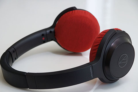 audio-technica ATH-WS330BT의 이어패드에 대한 mimimamo의 대응