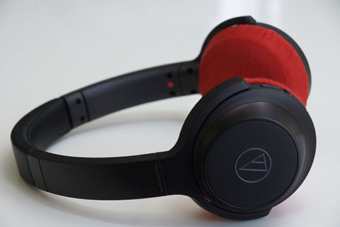 audio-technica ATH-WS330BT의 이어패드에 대한 mimimamo의 대응