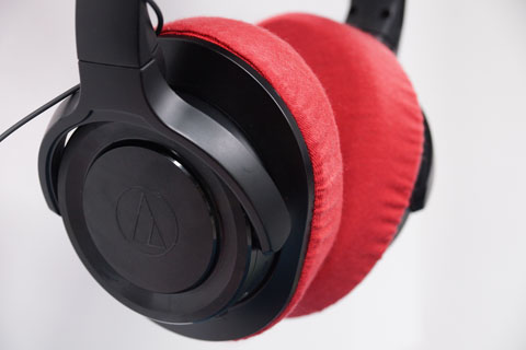 audio-technica ATH-WS990BT의 이어패드에 대한 mimimamo의 대응