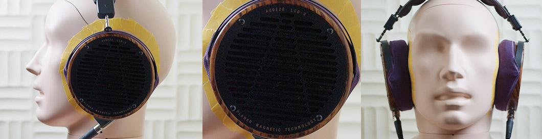 AUDEZ'E LCD-3とダミーヘッド