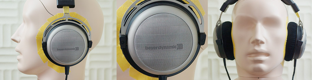 Beyerdynamic T1とダミーヘッド