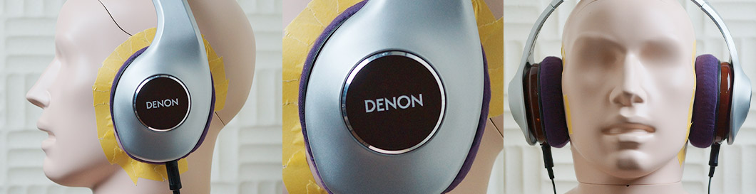 DENON AH-D7100とダミーヘッド