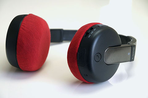 SONY DR-BTN200의 이어패드에 대한 mimimamo의 대응