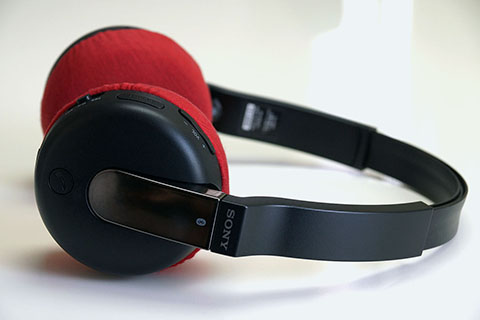 SONY DR-BTN200의 이어패드에 대한 mimimamo의 대응