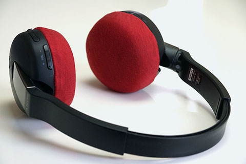 SONY DR-BTN200의 이어패드에 대한 mimimamo의 대응